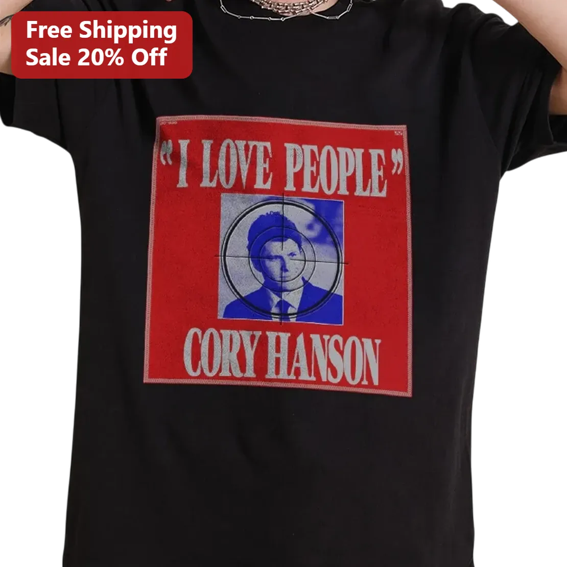 I Love People Cory Hanson Tee Indie Rock Music Artist Graphic Shirt Gift for Fans