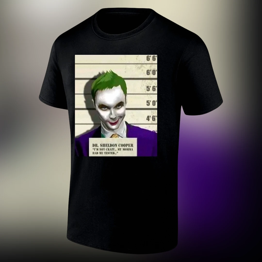 I'm Not Crazy My Mother Had Me Tested Tee, Sheldon Cooper Big Bang Theory Shirt, Funny TV Show Mashup Fan Gift