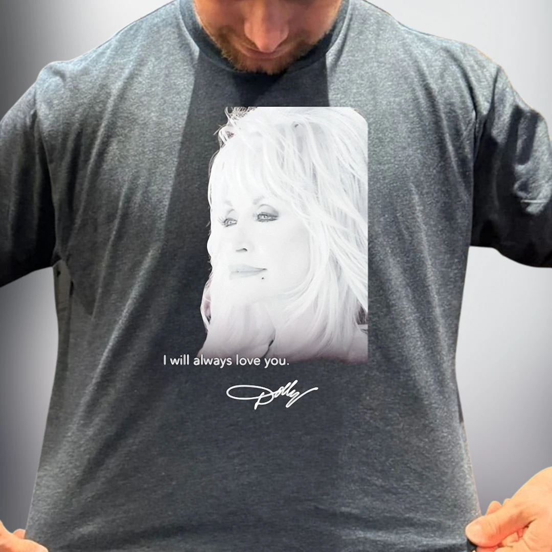I Will Always Love You Dolly Parton Signature Tee Vintage Country Music Portrait Shirt