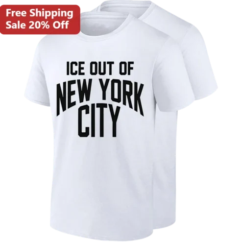 ICE Out of New York City Tee, Immigrant Rights Protest Gift for NYC Activists
