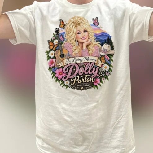 In Loving Memory Dolly Parton 1946 2026 Tee Country Music Legend Tribute Shirt