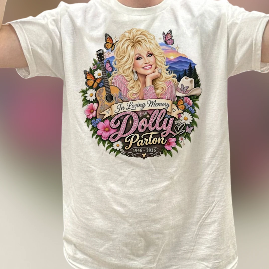 In Loving Memory Dolly Parton 1946 2026 Tee Country Music Legend Tribute Shirt