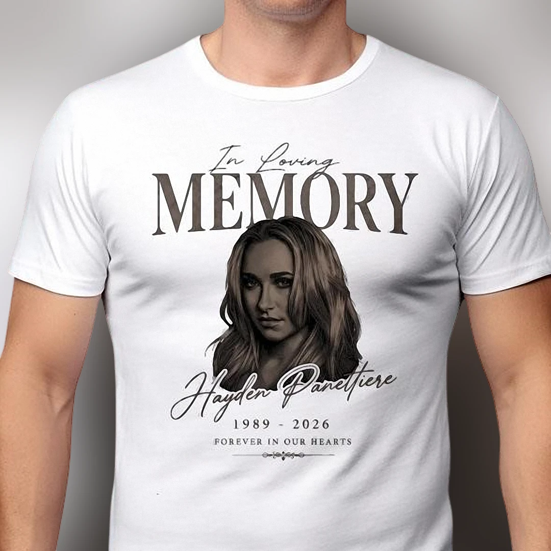 In Loving Memory Forever in Our Hearts Tee, Personalized Photo Memorial Shirt, Celebration of Life Tribute Gift