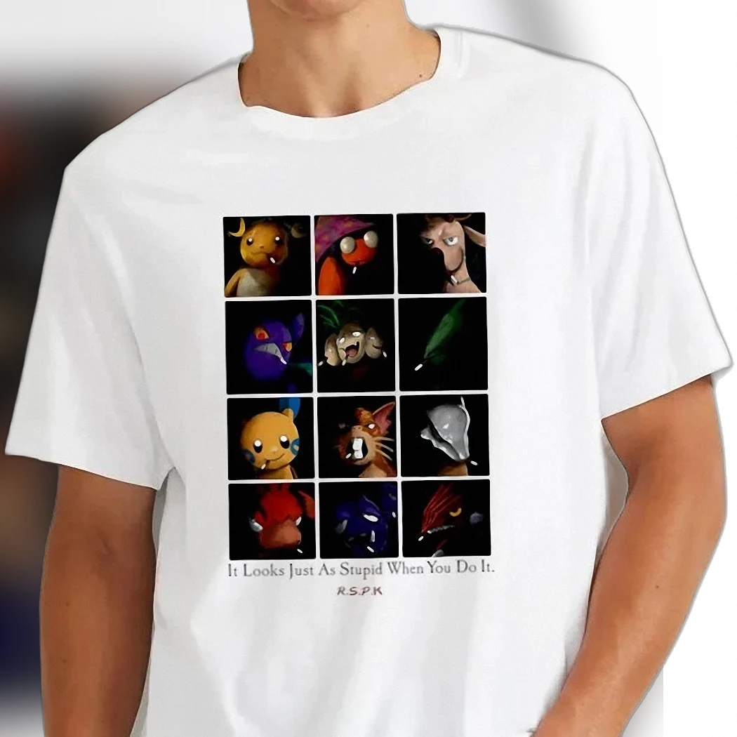 It Looks Just As Stupid When You Do It R.S.P.K Pokemon Meme Tee Funny Sarcastic Gamer Shirt