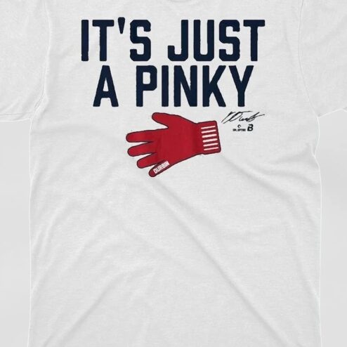 It's Just A Pinky Tee Funny Baseball Fan Graphic Shirt
