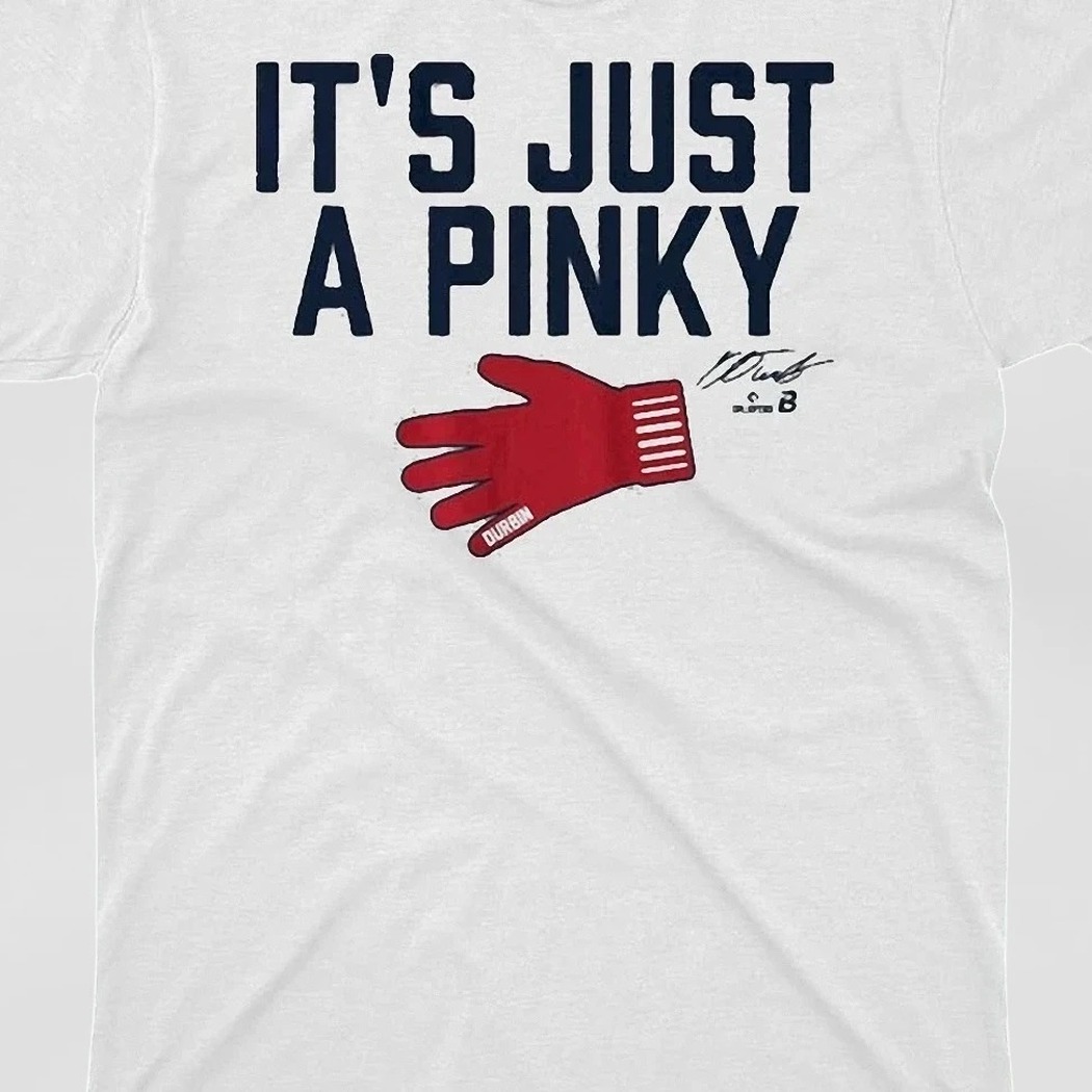 It's Just A Pinky Tee Funny Baseball Fan Graphic Shirt
