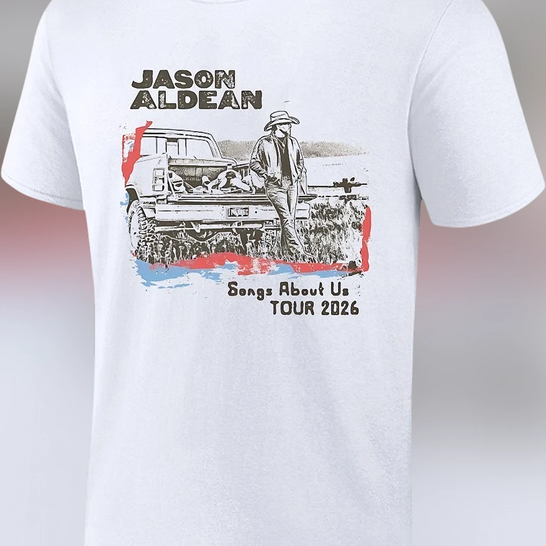 Jason Aldean Songs About Us Tour 2026 Tee Vintage Country Music Concert Fan Gift T-Shirt