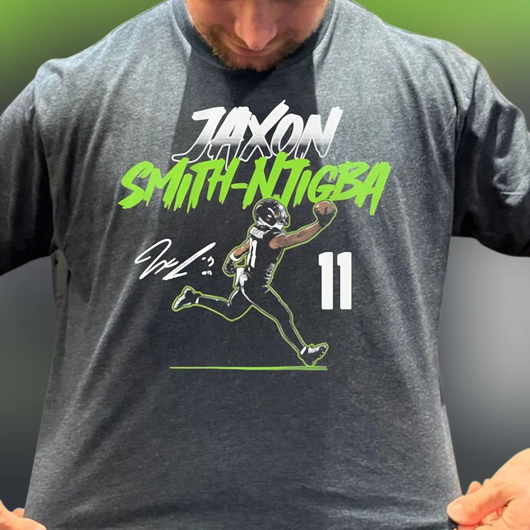 Jaxon Smith-Njigba #11 Tee Seattle Football Fan Graphic Shirt