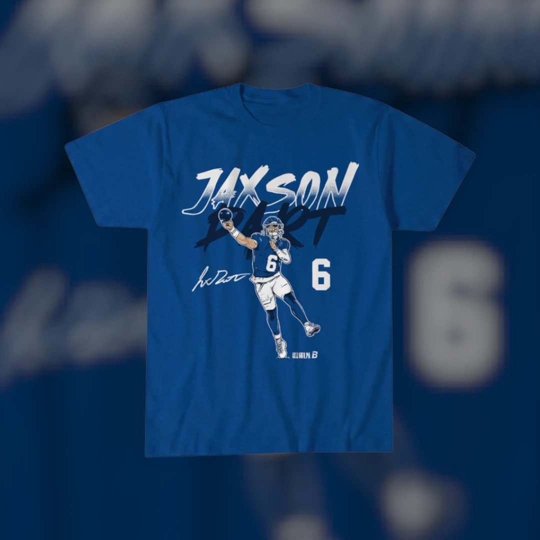 Jaxson Dart #6 Rookie Quarterback Signature Game Day Tee
