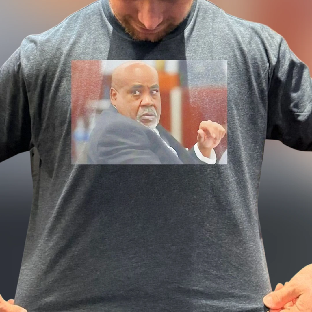 Judge Glanville Tee Viral Young Thug Trial Courtroom Reaction Meme T-Shirt