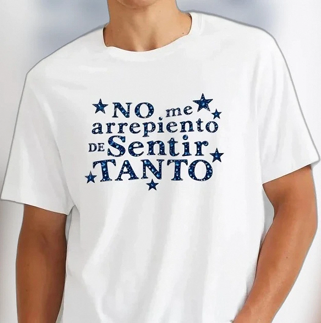 Karol G No Me Arrepiento De Sentir Tanto Tee, Latin Pop Album Music Fan Graphic T-Shirt