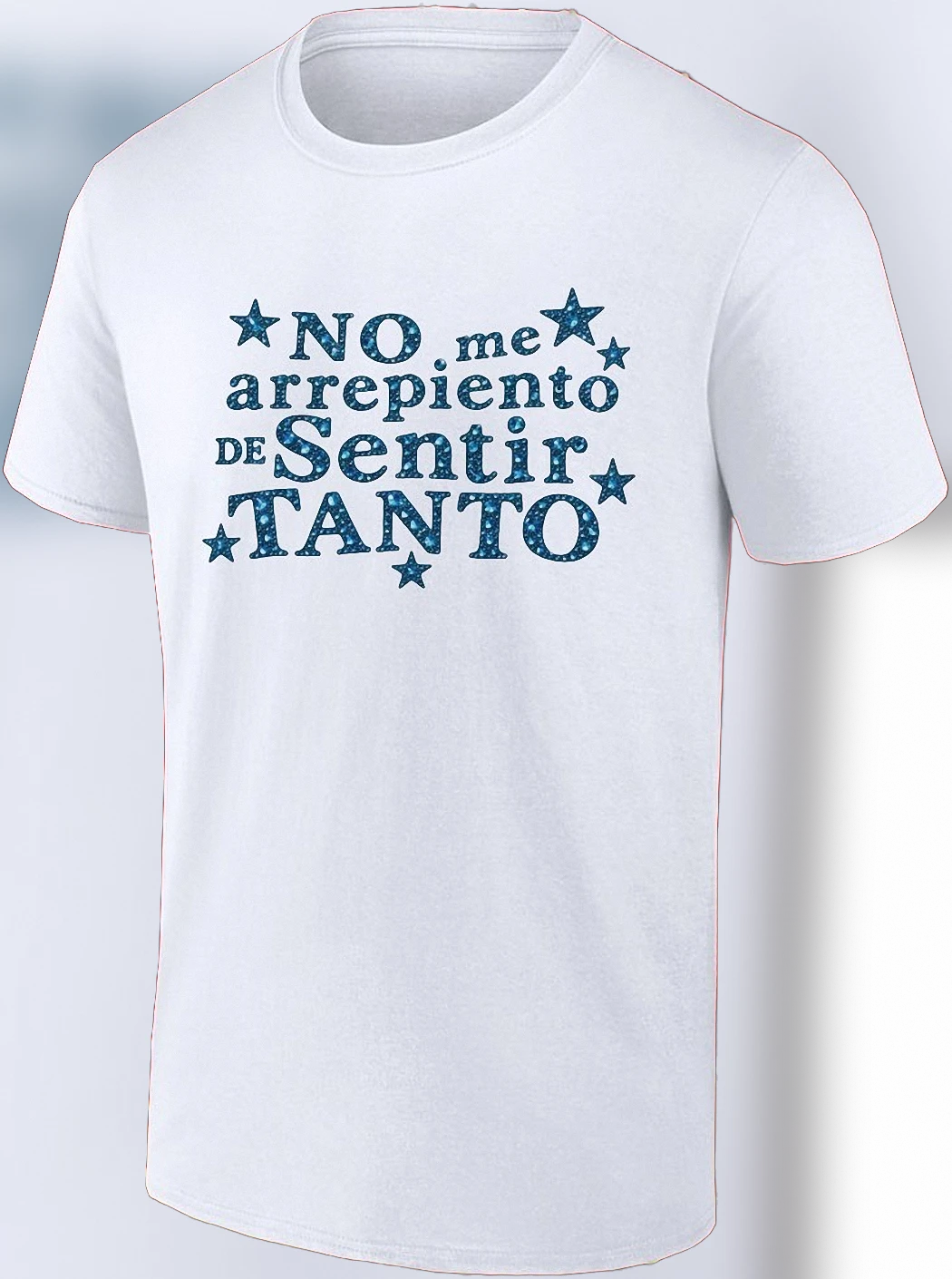 Karol G No Me Arrepiento de Sentir Tanto Tee, Sad Bichota Era Spanish Quote Graphic T-Shirt Gift for Fans