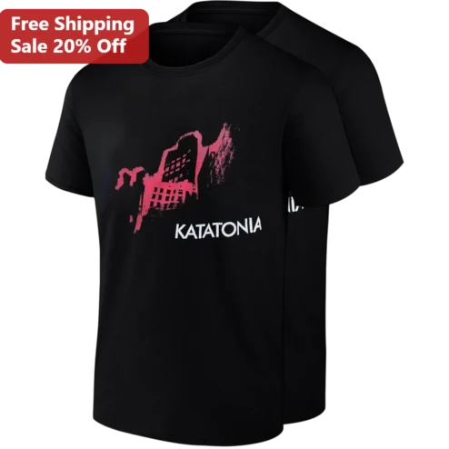 Katatonia Tee Swedish Heavy Metal Band Gothic Dark Metal Tour Merch Gift for Fans Men Women