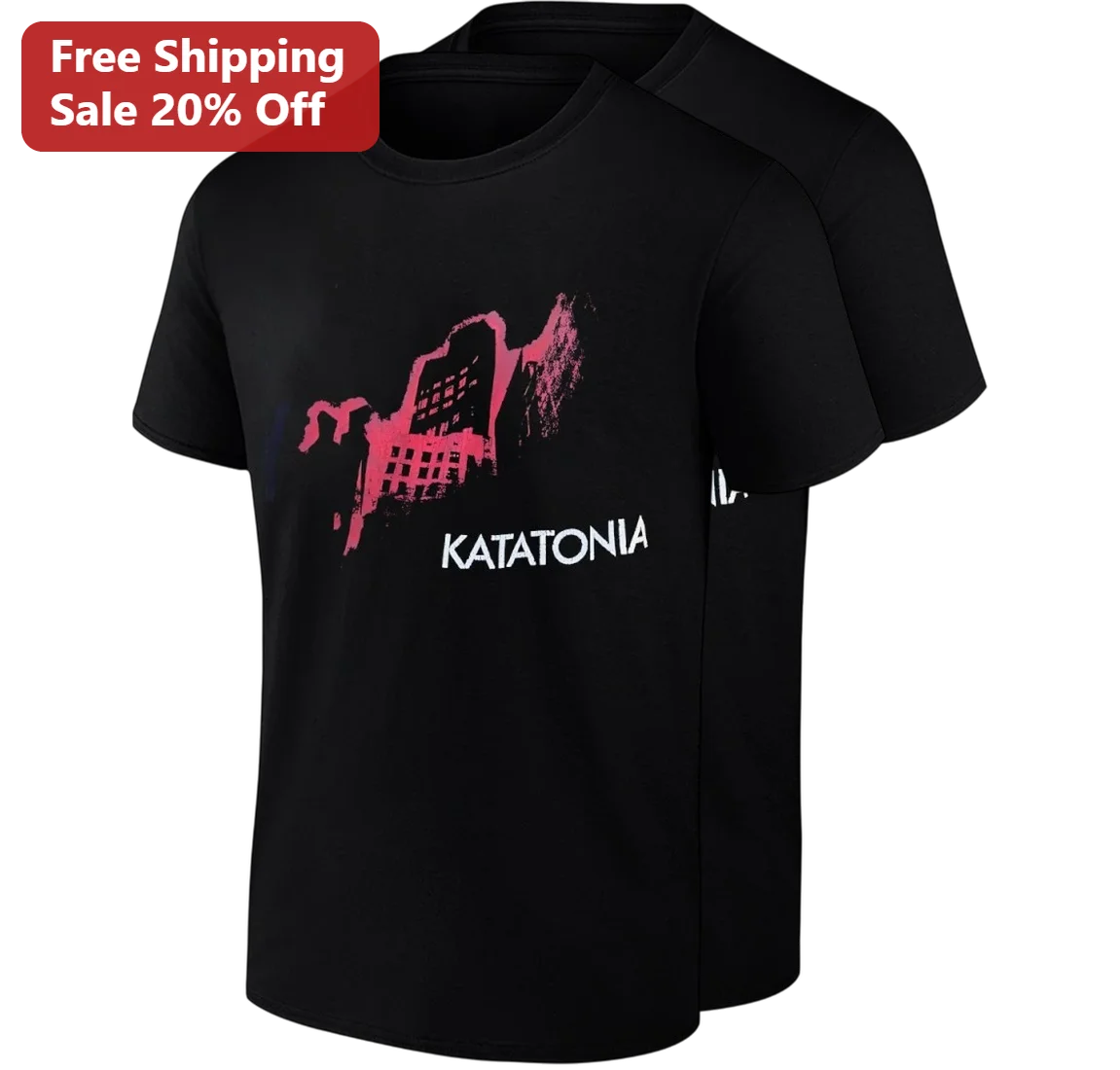 Katatonia Tee Swedish Heavy Metal Band Gothic Dark Metal Tour Merch Gift for Fans Men Women