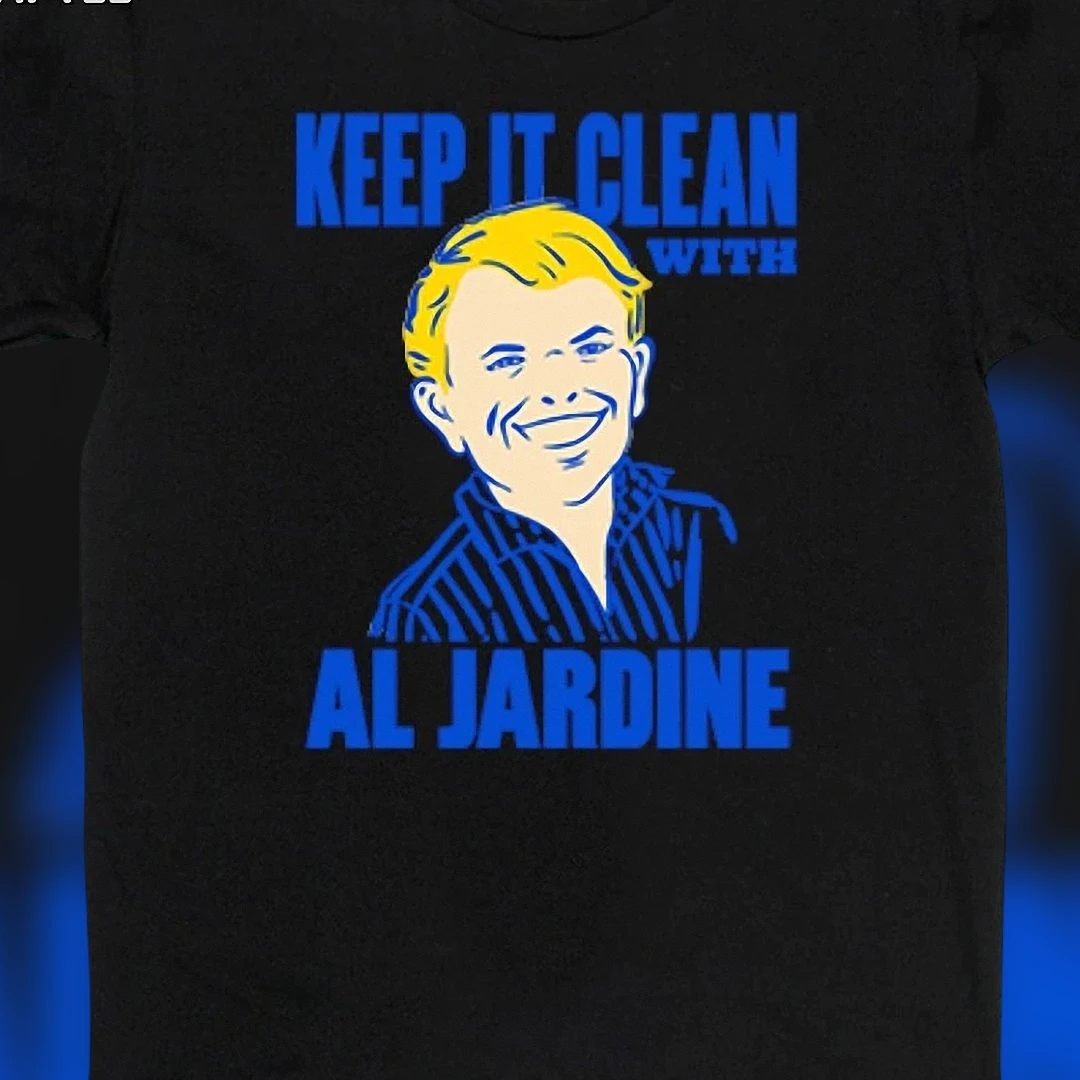 Keep It Clean with Al Jardine Tee Retro Beach Boys Classic Rock Fan Shirt