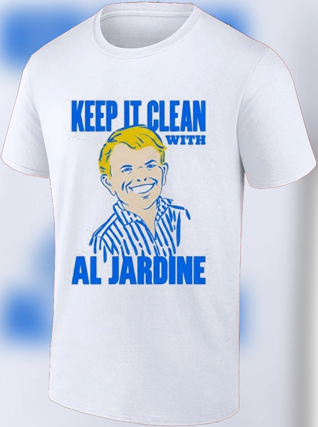Keep It Clean With Al Jardine Tee Vintage Retro Graphic T-Shirt for Music Fans Concert Gift