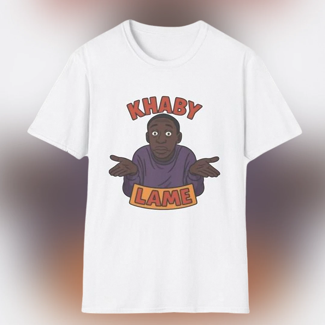 Khaby Lame Tee Funny Meme Parody Graphic T-Shirt