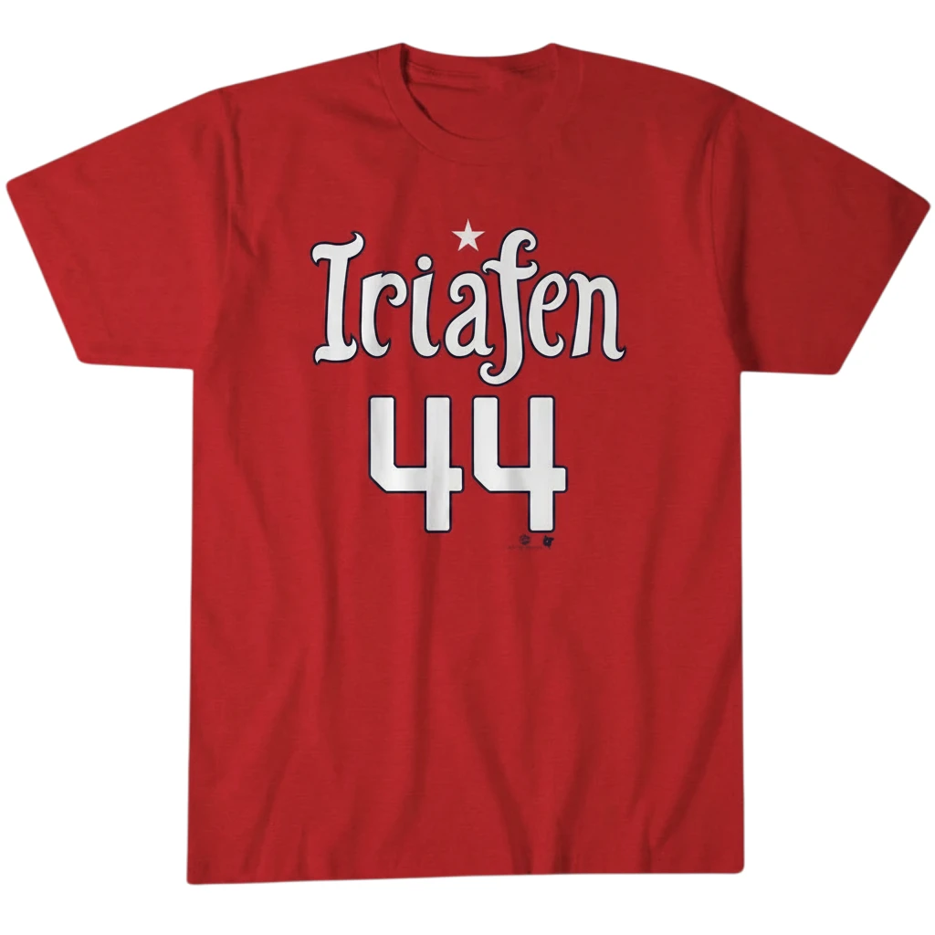 Kiki Iriafen 44 Tee Washington Mystics Rookie Fan Shirt Women's Basketball Game Day Apparel