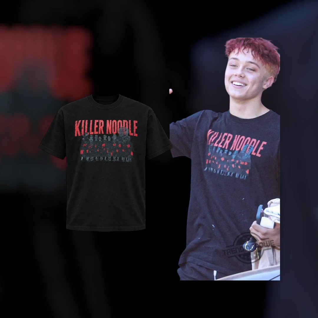 Killer Noodle Spicy Ramen Tee Corbyn Besson Streetwear Merch