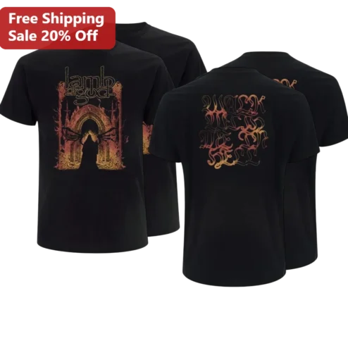 Lamb of God Walk With Me In Hell Tee Gothic Heavy Metal Band Shirt Gift for Metal Fans