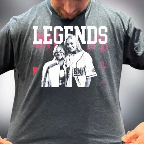 Legends Retro Sports Graphic Tee, Vintage Distressed Athletic Fan Slogan T-Shirt
