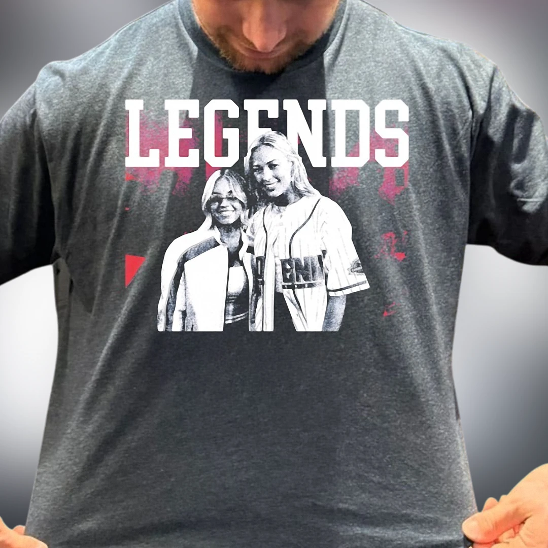 Legends Retro Sports Graphic Tee, Vintage Distressed Athletic Fan Slogan T-Shirt