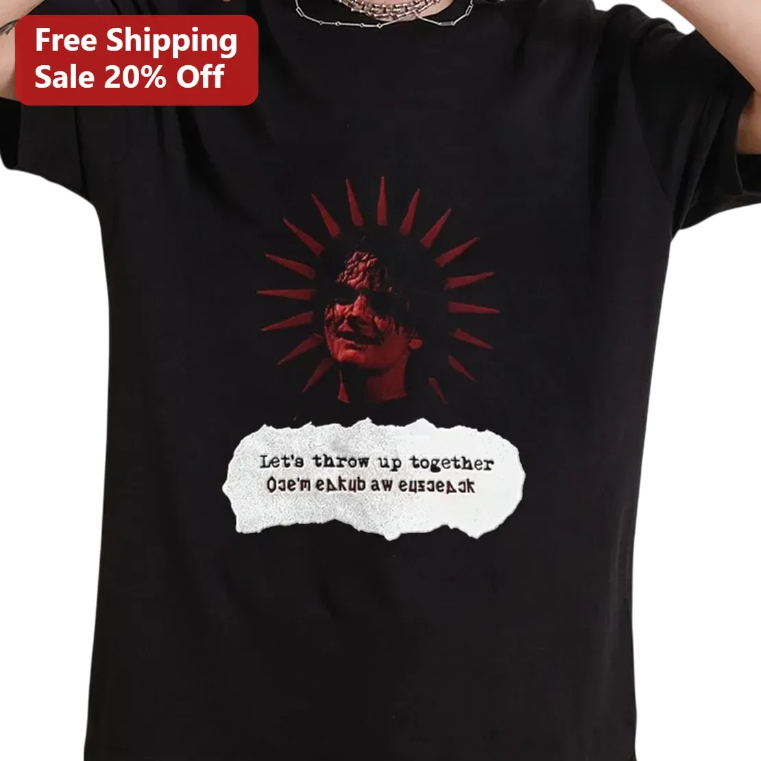 Let's Throw Up Together Joey Jordison Tee Slipknot Drummer Tribute Gift for Nu Metal Fans