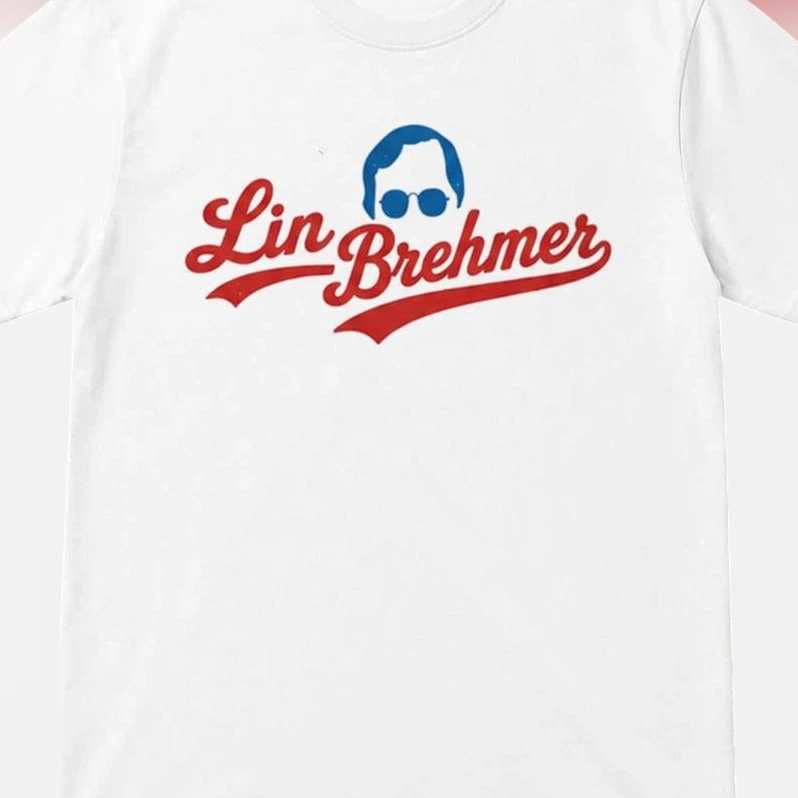 Lin Brehmer Tribute Tee Chicago Radio Legend WXRT Retro Graphic Shirt