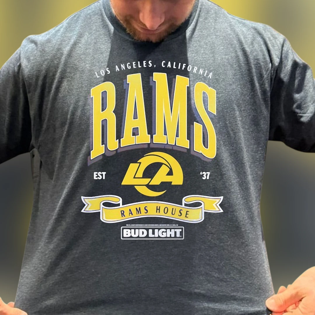 Los Angeles Rams House Vintage Tee, California Football Fan Game Day Shirt