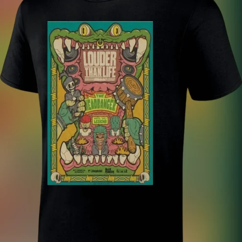 Louder Than Life 2026 Headliner Rock Festival Tee, Iron Maiden Tool MCR Poster Shirt