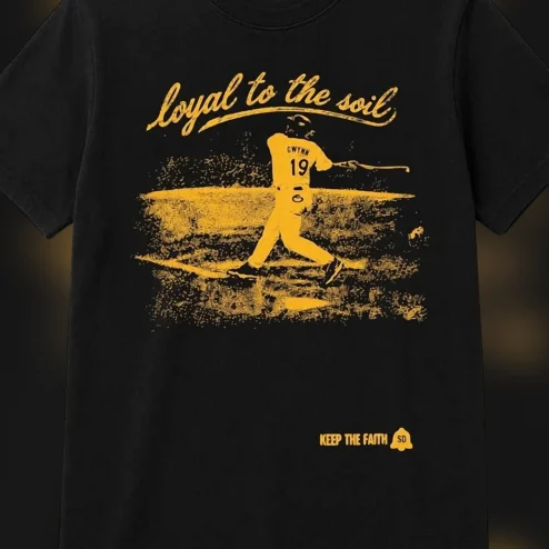 Loyal To The Soil Tony Gwynn San Diego Baseball Tee, Vintage Keep The Faith SD Sports Fan Graphic Shirt