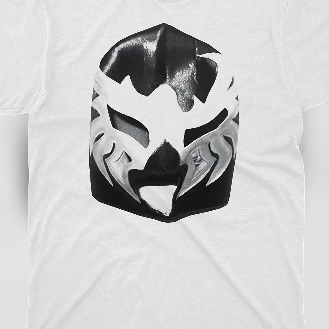 Lucha Libre Wrestling Mask Graphic Tee Retro Mexican Luchador Streetwear T-Shirt