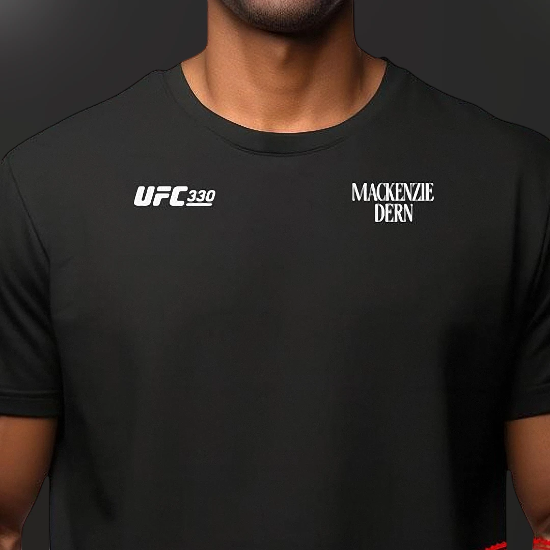 Mackenzie Dern UFC Tee, MMA Fight Night Champion Graphic Shirt, BJJ Fanwear Gift