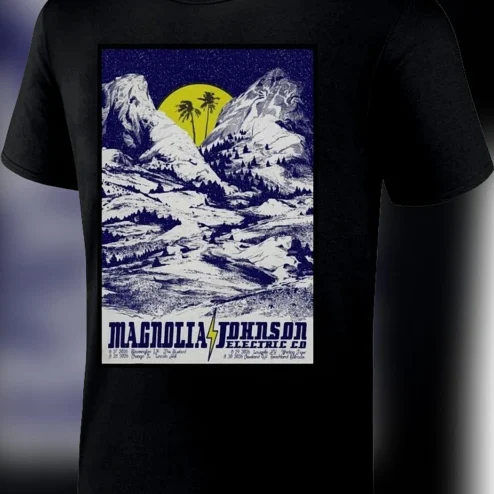 Magnolia Electric Co Tee Vintage Indie Rock Band Graphic T-Shirt Retro Concert Tour Poster Music Fan Gift