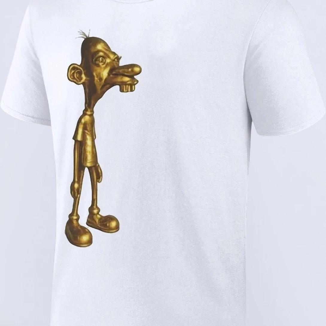 Manny Heffley Graphic Tee Diary of a Wimpy Kid Gold Meme Fan Shirt