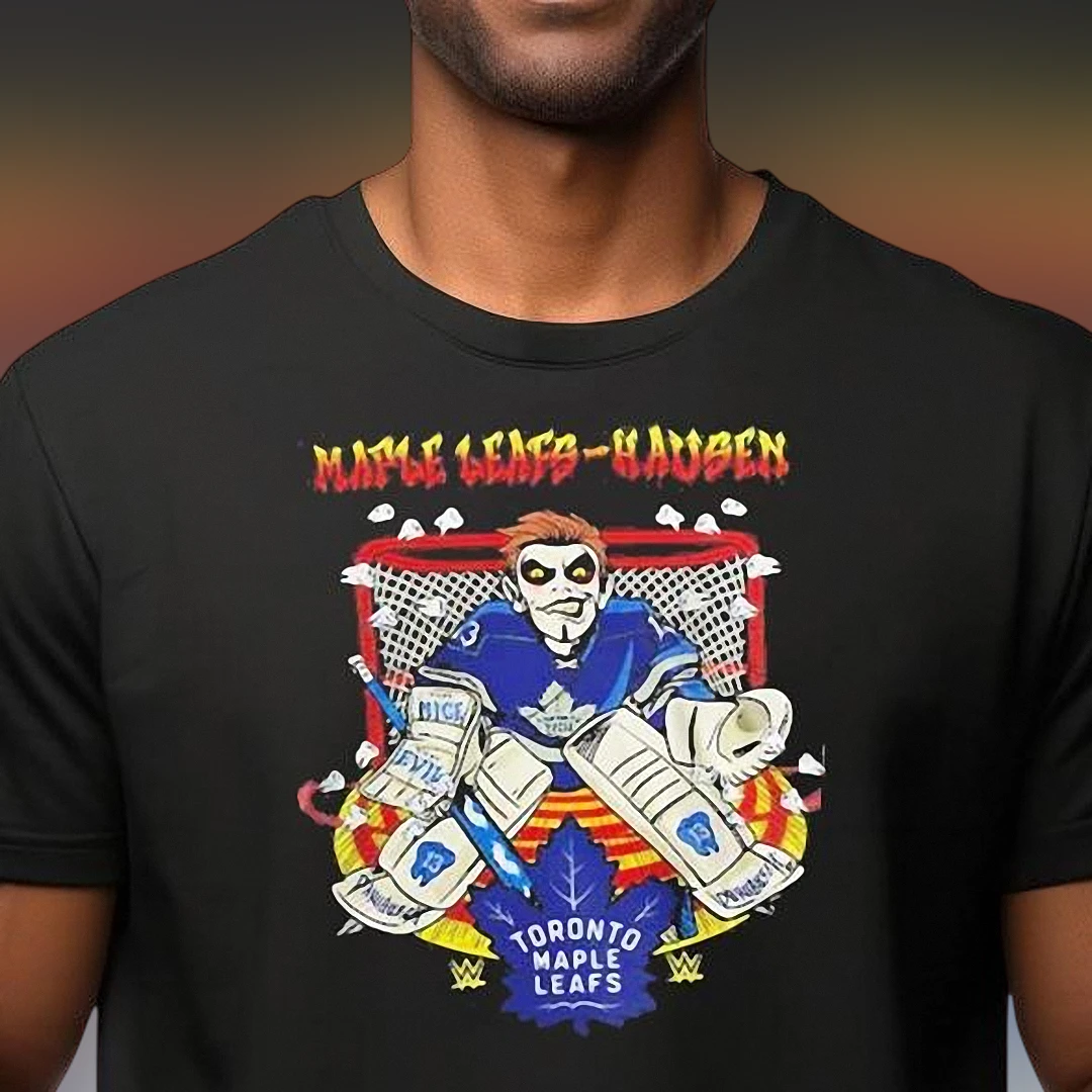 Maple Leafs-Hausen Toronto Maple Leafs Tee Danhausen Hockey Fan Shirt