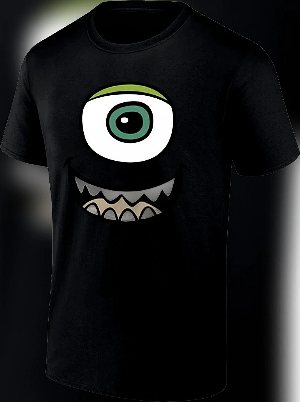 Mike Wazowski Monster Face Graphic Tee Vintage Halloween Spooky Season Shirt Gift