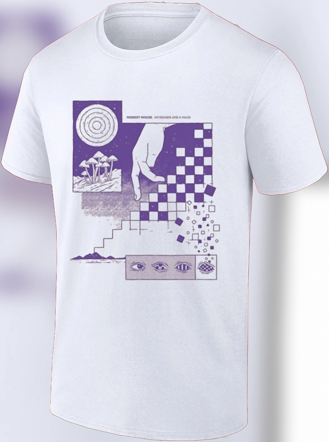 Modest Mouse An Eraser And A Maze Tee Indie Rock Band Album Graphic Shirt Music Fan Gift