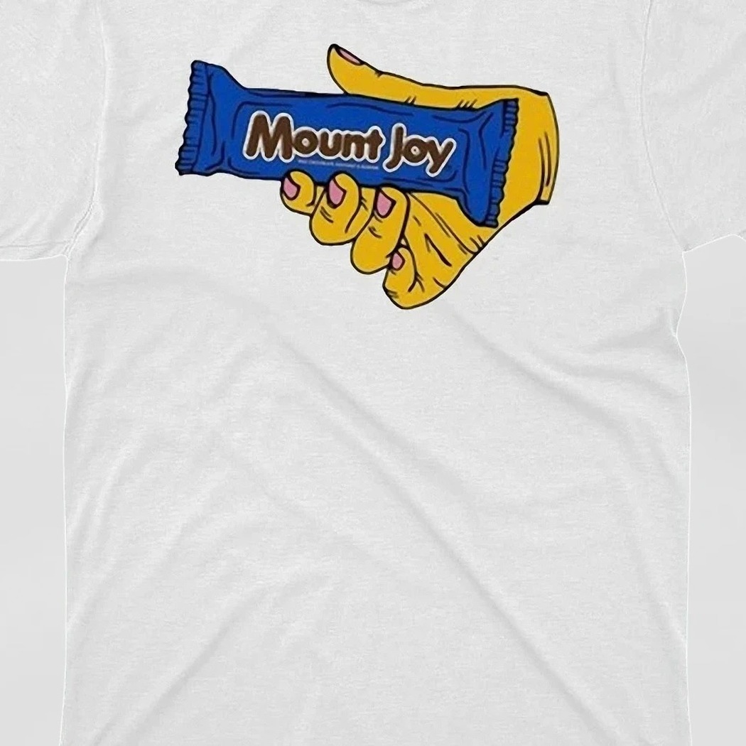 Mount Joy Candy Bar Graphic Tee Vintage Pop Art Indie Band Merch T-Shirt