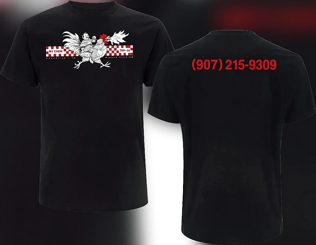 My Chemical Romance Nashville TN Nissan Stadium Tee, The Black Parade 2026 Concert Tour Shirt, MCR Fan Gift