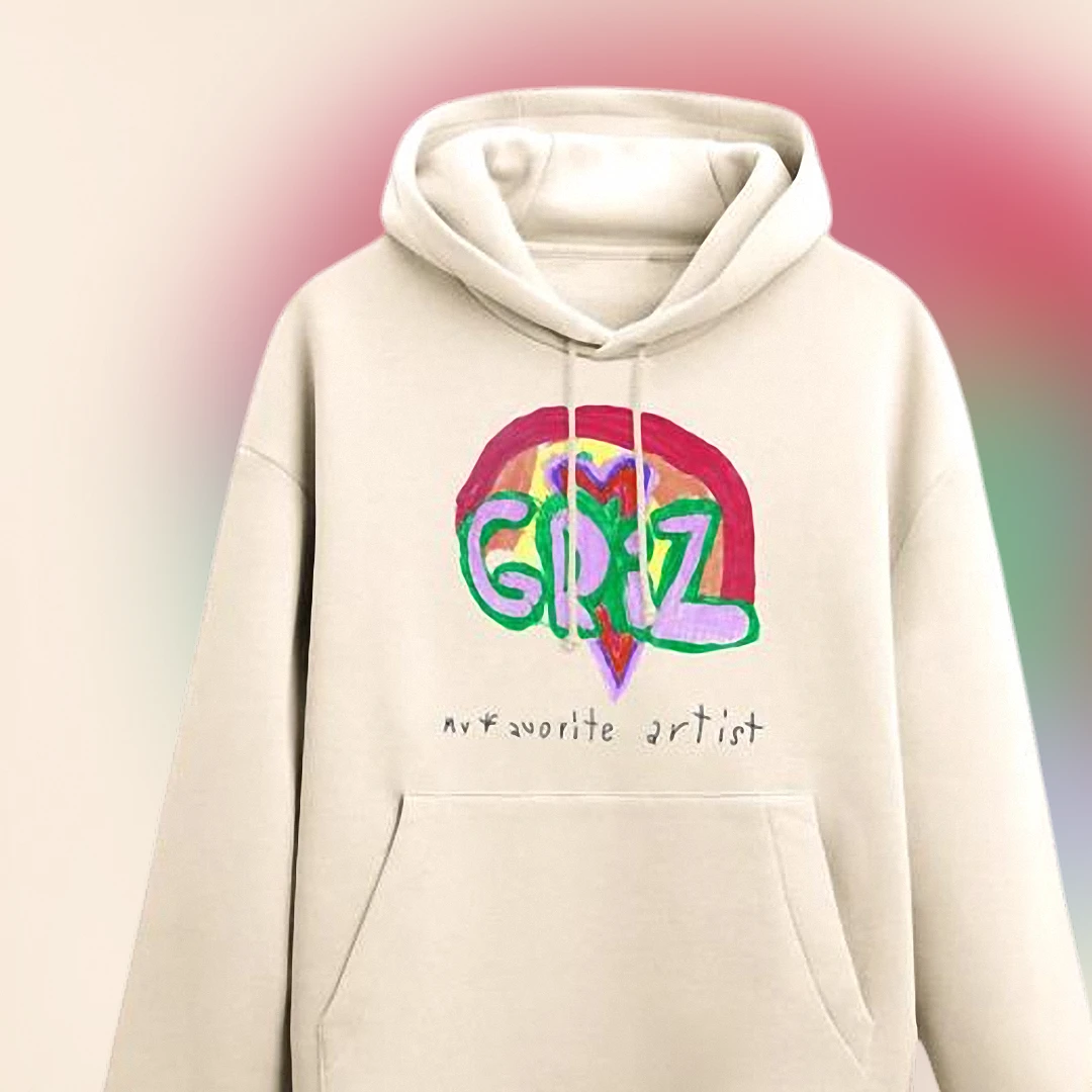 My Favorite Artist Custom Hoodie, Personalized Music Fan Art Graphic Sweatshirt, Aesthetic Streetwear Gift for Men and Women