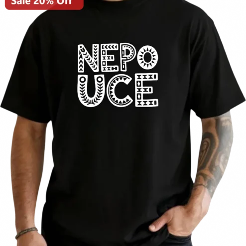 Nepo Uce Tee Samoan Tribal Pattern Graphic Shirt Gift for Wrestling Fans