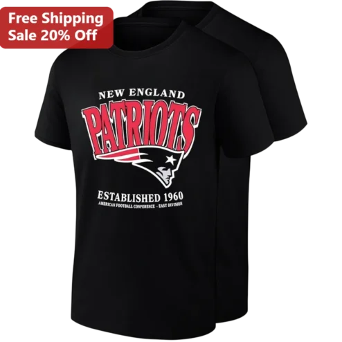 New England Patriots Established 1960 AFC East Division Football Tee Gift for Fans