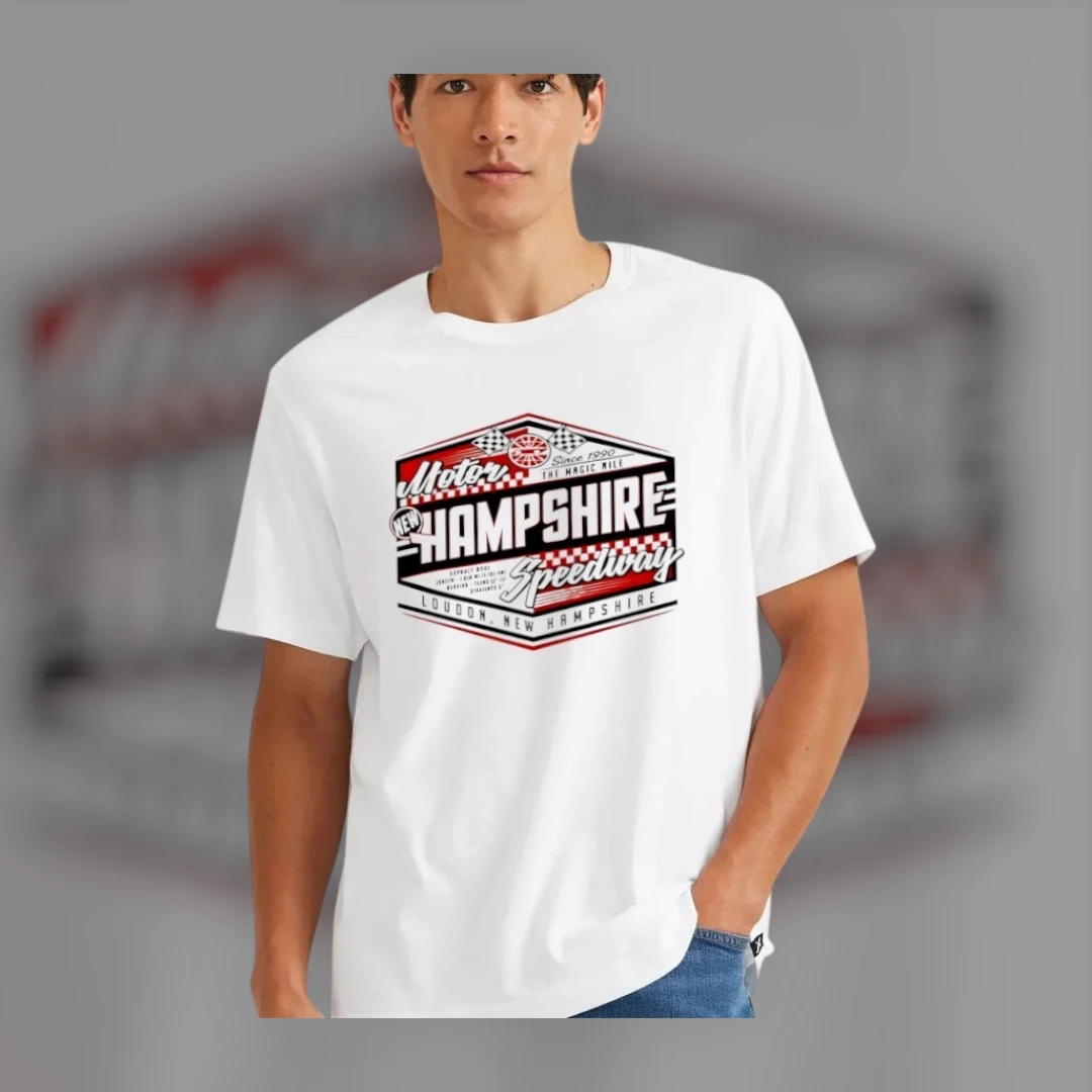 New Hampshire Motor Speedway The Magic Mile Vintage Racing Tee Loudon NH Since 1990 Motorsport Souvenir Shirt