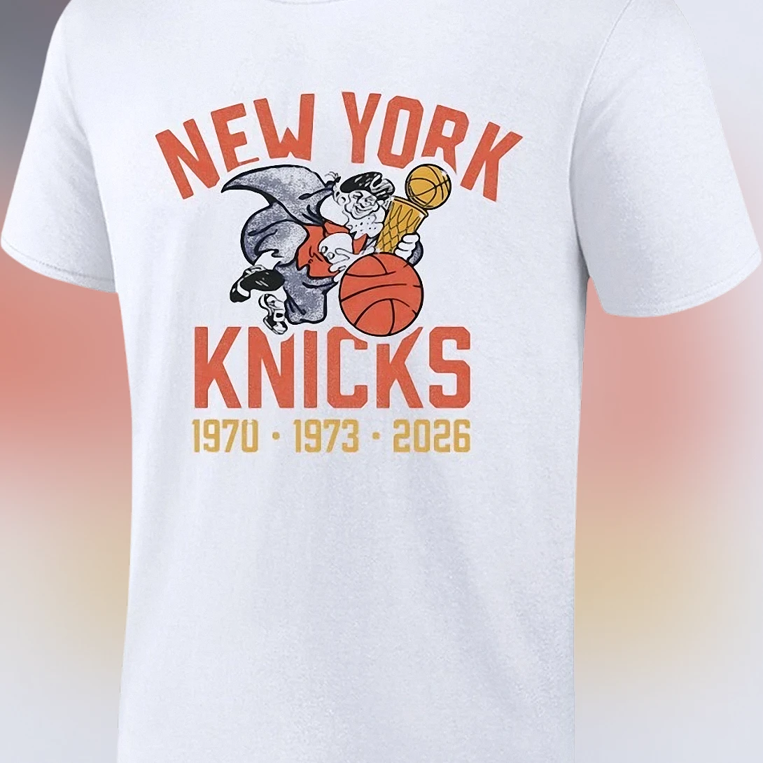 New York Knicks 1970 1973 2026 Tee Vintage Retro Basketball Championship Graphic Shirt for Fans