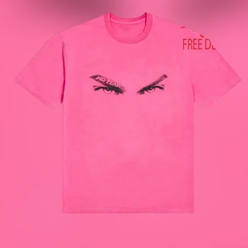 No Fear Eyes Graphic Tee, 90s Vintage Streetwear Aesthetic T-Shirt