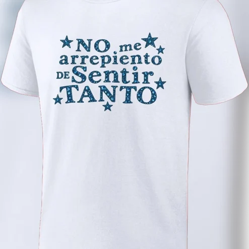 No Me Arrepiento De Sentir Tanto Karol G Graphic Tee, Latin Pop Fan Concert Merch Shirt