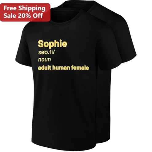 Noun Adult Human Female Definition Tee, Funny Dictionary Style Shirt Gift for Women