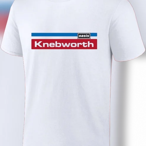 Oasis Knebworth 1996 Retro Britpop Tee Vintage 90s Rock Concert Live Music Graphic Shirt