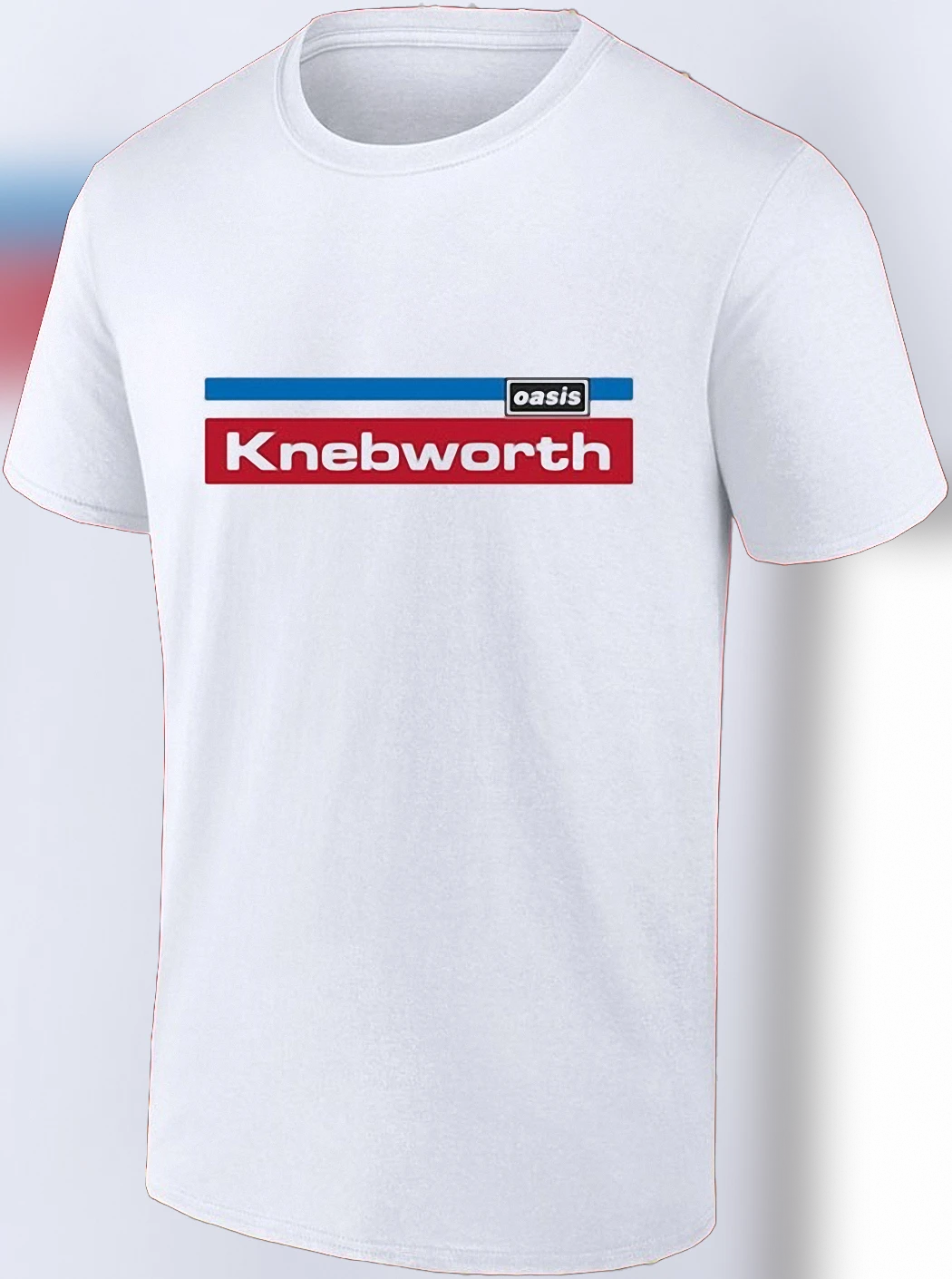 Oasis Knebworth 1996 Retro Britpop Tee Vintage 90s Rock Concert Live Music Graphic Shirt